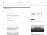 timfischer.de Webseite Vorschau