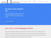 wtm-online.de Webseite Vorschau