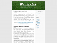 faulspiel.wordpress.com Webseite Vorschau