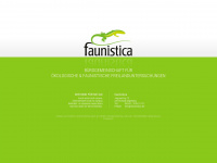 faunistica.de Webseite Vorschau