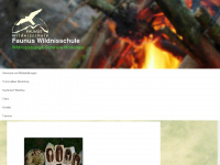faunus-wildnisschule.de Webseite Vorschau