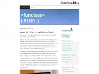 funclass.wordpress.com Thumbnail