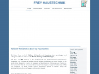 frey-tec.de Webseite Vorschau