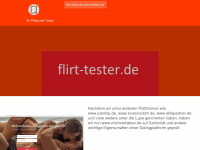 flirt-tester.de Webseite Vorschau
