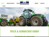 frick-aurbacher.de Webseite Vorschau