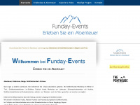 funday-events.com Webseite Vorschau