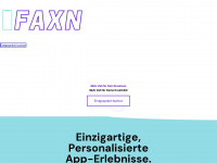 faxn.de Webseite Vorschau