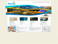 forsix.de Webseite Vorschau