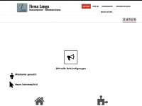 firma-lange.de Webseite Vorschau