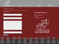theater-ostentrop.de Webseite Vorschau