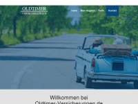 oldtimer-versicherungen.de Webseite Vorschau