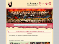 maenner-quartett.de Webseite Vorschau