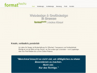 formathoch2.de Webseite Vorschau