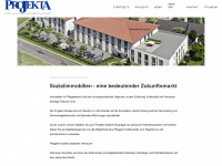 projekta.de Webseite Vorschau