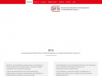 bfsi.de Webseite Vorschau