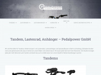 pedalpower.de Webseite Vorschau