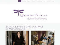 queenandprincess.de Webseite Vorschau