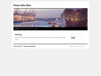 firma-otto-zink.de Webseite Vorschau