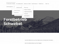 forstbetrieb-schwebel.de Webseite Vorschau