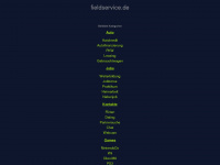 fieldservice.de Webseite Vorschau
