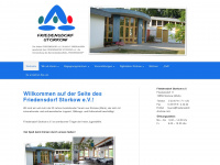 friedensdorf-storkow.com Webseite Vorschau