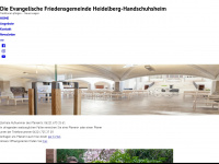 friedensgemeinde-handschuhsheim.de Webseite Vorschau