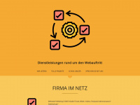 firmaimnetz.de Webseite Vorschau