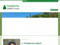 forstservice-joksch.de Webseite Vorschau