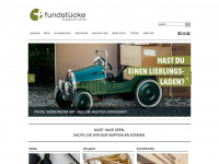 fundstuecke.de Webseite Vorschau