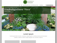 friedhofsgaertnerei-daenhardt.de Webseite Vorschau