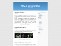 flirty.wordpress.com Webseite Vorschau