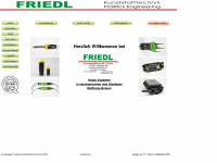 friedl-net.com Webseite Vorschau