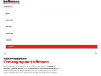 firmengruppe-hoffmann.de Webseite Vorschau