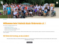 friedreich-ataxie.de Webseite Vorschau