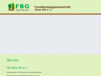 fbg-ulmer-alb.de Webseite Vorschau