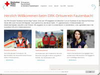 drk-fautenbach.de Webseite Vorschau
