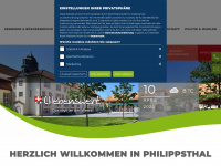 philippsthal.de Webseite Vorschau