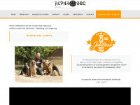 hundeschule-alphadog.com Webseite Vorschau