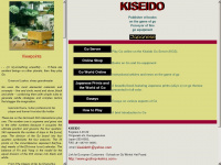 kiseido.com Webseite Vorschau