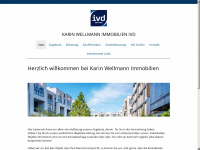 wellmann-immobilien.com Webseite Vorschau