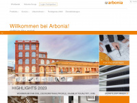 arbonia.ch Webseite Vorschau