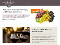 bioweingut-isele.de Webseite Vorschau