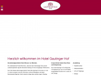 gautingerhof.de Webseite Vorschau