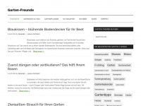 garten-freunde.com Webseite Vorschau