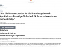 hofmann-partner-stb.de Webseite Vorschau