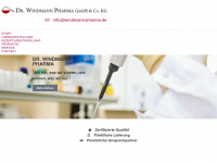 windmann-pharma.de Webseite Vorschau