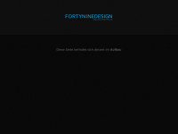 forty-nine-design.de Webseite Vorschau