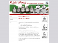 forty-winks.de Webseite Vorschau