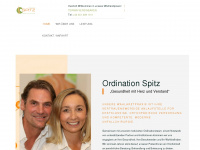 ordination-spitz.at Webseite Vorschau
