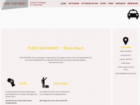 funk-taxi-niesky.com Webseite Vorschau